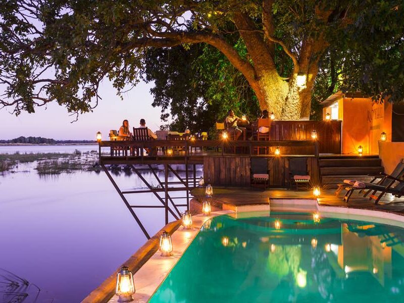 Royal Zambezi Lodge views