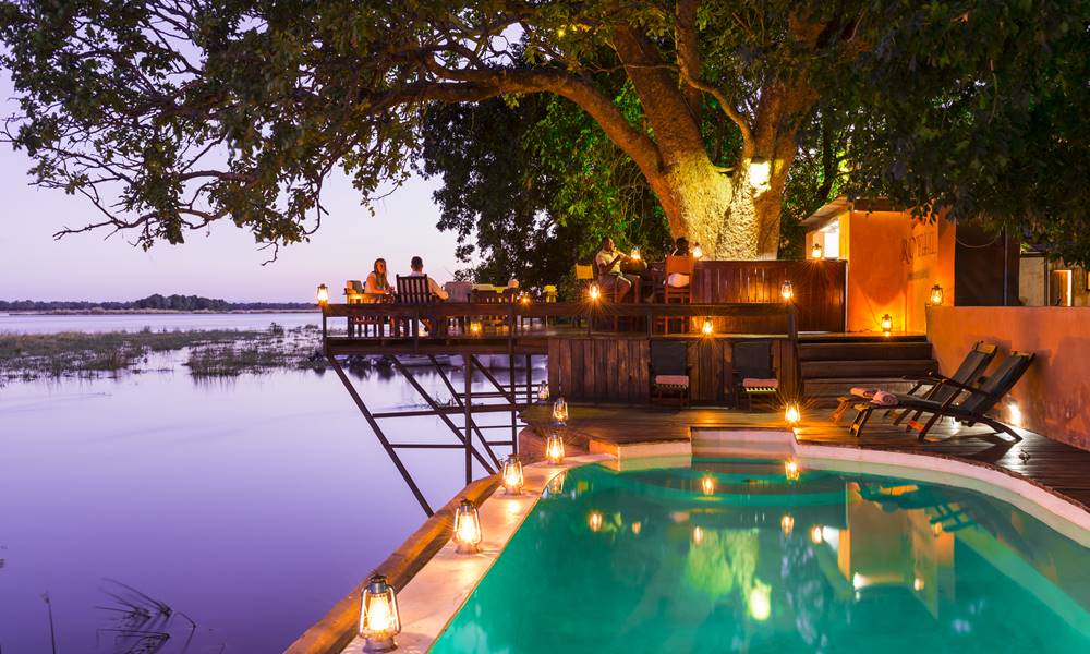 Royal Zambezi Lodge views